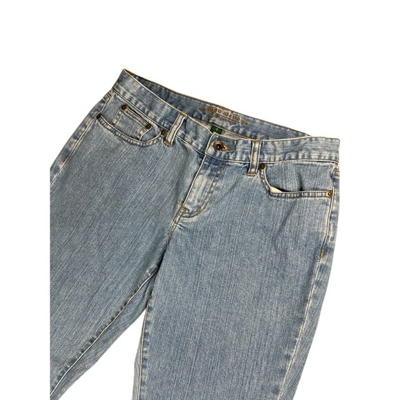Lauren Jeans Co. By Ralph Lauren Bootcut Jeans Light Wash Mid Rise Size 6 Preppy - Picture 2 of 9